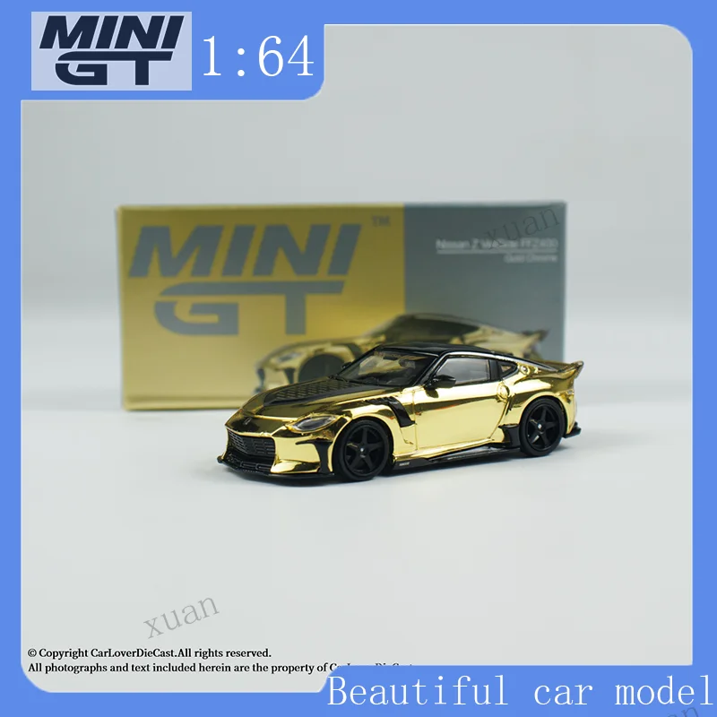 

MINIGT 1:64 Nissan Z VeilSide FFZ400 Gold Chrome MGT00985-CH