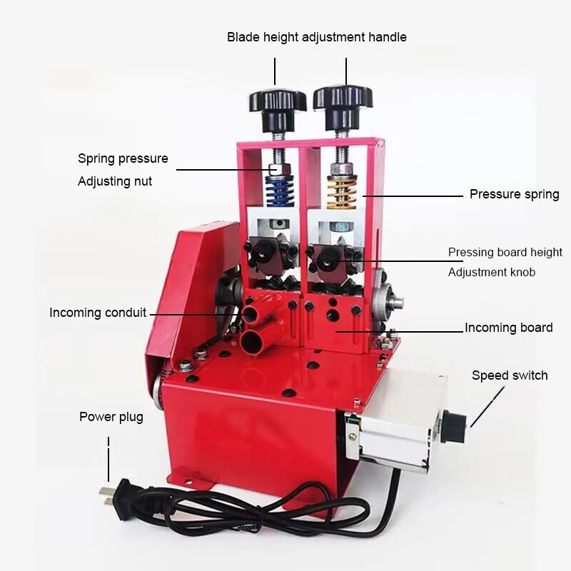 Scrap Copper Recycling  Electric Wire Stripping Machine Portable Wire Stripper Cable Stripper