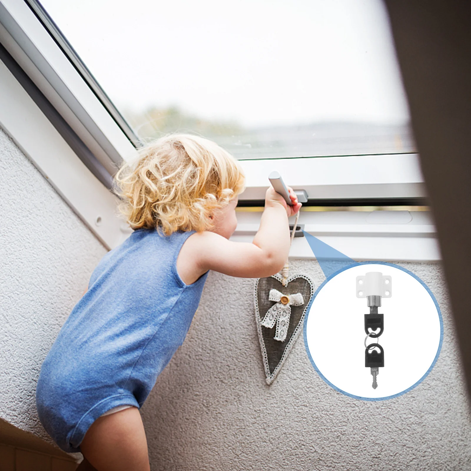 

Child Safety Sash Stopper Lock For Anti-Theft Door Security Sash Window Anti-Theft Safety Window Lock Stopper