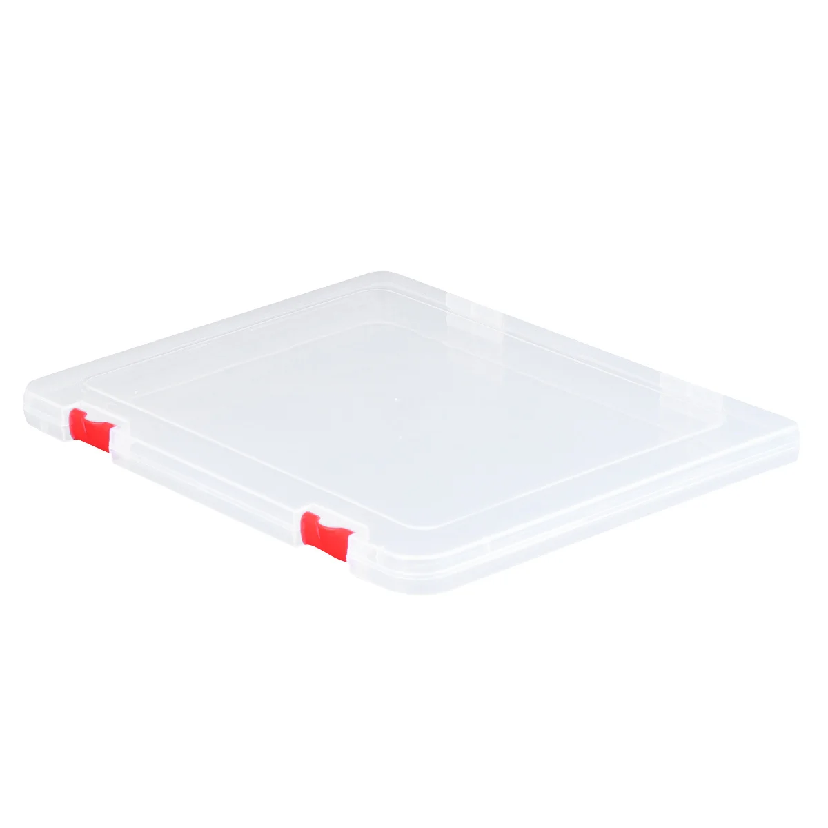 1 pz scatola di archiviazione di file efficiente salvaspazio organizzatore per forniture per ufficio documenti articoli vari giornalieri portatile rosso