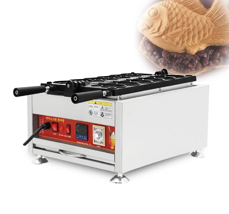 Top Sell Japanese Pastry Fish Taiyaki Waffle Maker Machine