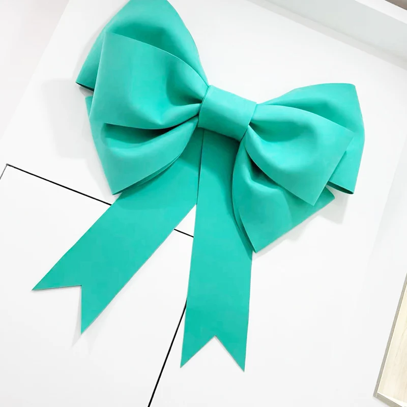 Giant Bow Material Diy Christmas Tree Decorations Big Bow EVA Store Display Wedding Decor Party Background Festivity Car Decor
