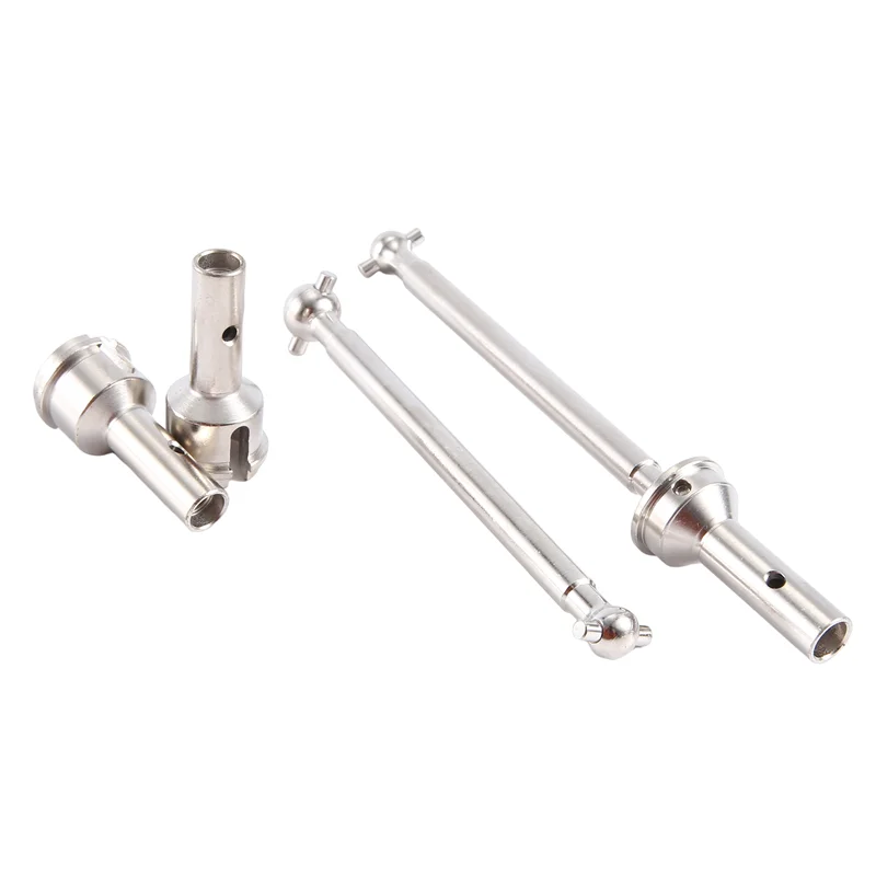 

N03R-стальной передний и задний мост CVD приводной вал для радиоуправляемых автомобилей Arrma 1/8 Typhon 1/7 Infraction Limitless Silver Запчасти Аксессуары