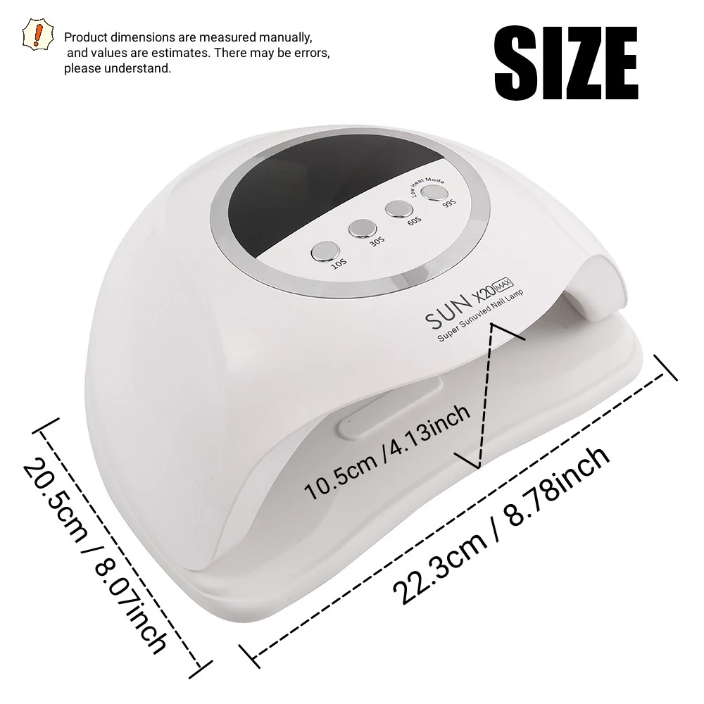 72Beads LED/UV Lights Drying Lamp For Curing Gel LED Nail Phototherapy Machine Professional Manicure Tool Salon Equipment