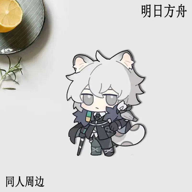 بروش من الاكريليك Arknights للأنيمي ، Amiya SilverAsh ، دبابيس كرتون ، ديكور ذاتي الصنع ، حقيبة ظهر وإكسسوارات ملابس