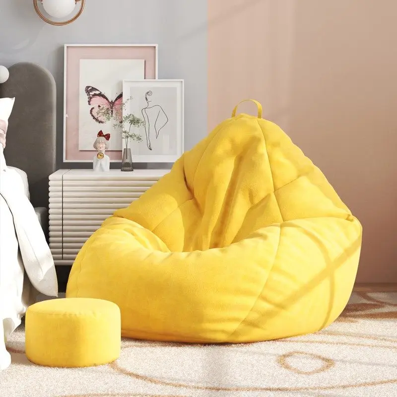 

tatami sleepable beanbag sofa small apartment bedroom balcony bean bag sofa leisure single sofás modernos home furniture