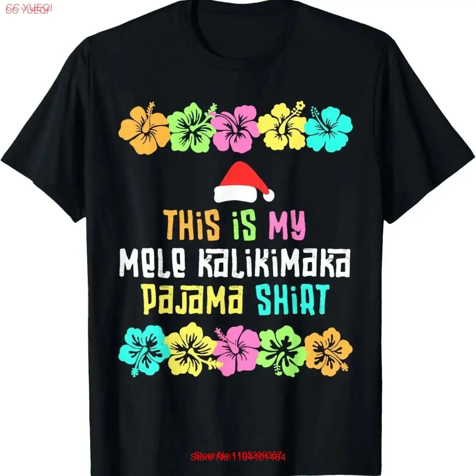 

This Is My Mele Kalikimaka Pajama Hawaii Christmas Beach T Shirt vintage Washed Top For Everyday Wear designer clothes Soft