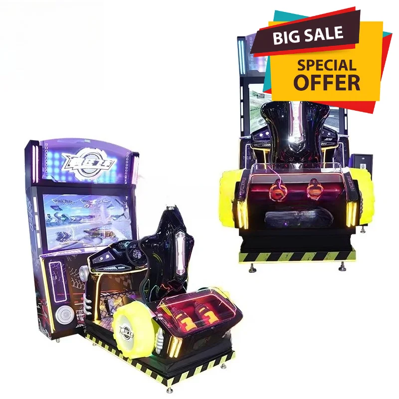 Indoor Amusement Video Game Arcade Crazy Speed Racing Simulator Driving Game Machine Custom