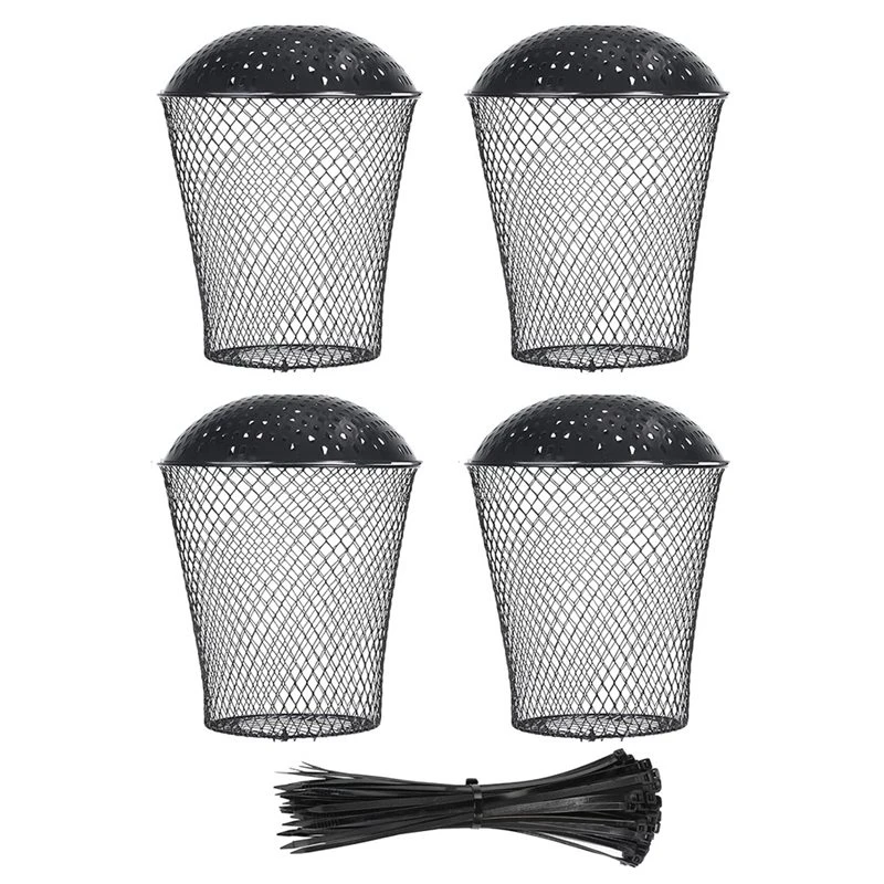 4 Pack Large Inground Worm Composter Outdoor For Recycling Kitchen Food Worm Compost Bin For Garden S