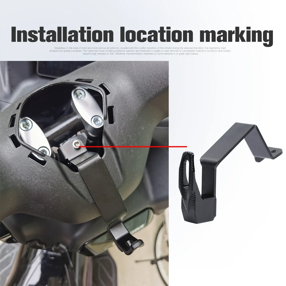 Motorcycle Accessories Luggage Hook CNC Helmet Hook Scooter Luggage Bag Bottle Hanger Holder for Zontes 310M 350D 350M 150M 150D