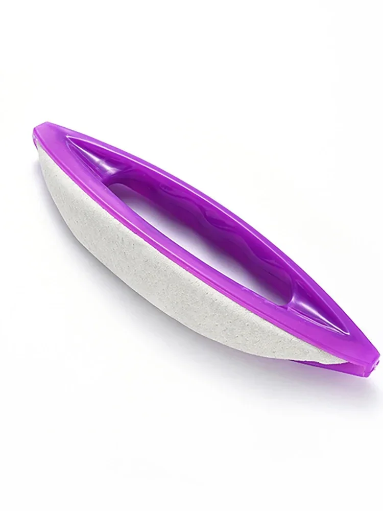 Limes à ongles en cuir de mouton souple, tampon à ongles Portable et Durable, outil de vernis à ongles, brosse légère pour pédicure, outil de soins de manucure