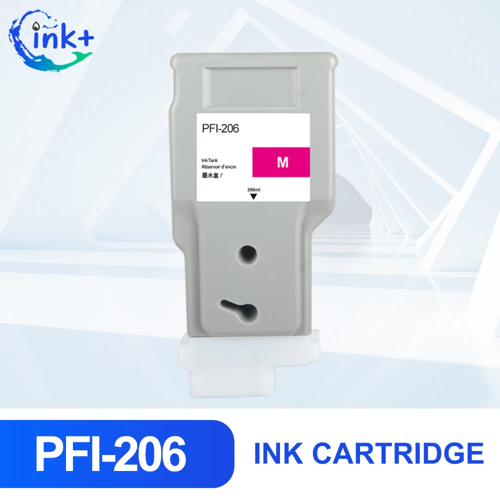 Imagem -03 - Cartucho de Tinta Compatível Cor Premium Tinta Apto para Impressora Canon Ipf6400 Ipf6400s Pfi206 Pfi 206