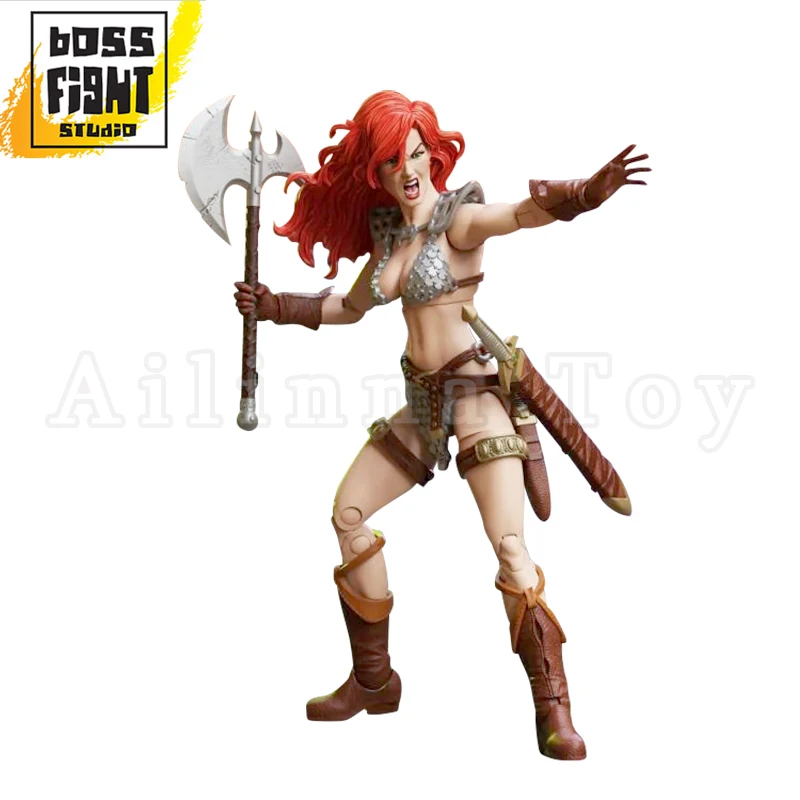 

[Предзаказ] Фигурка Босс Fight Studio BFS 1/18 Red Sonja Hero H.A.C.K.S. Аниме-модель Red Sonja для подарка