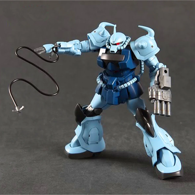 Bandai HG Gouf Gundam GOUF model kustom bisa digerakkan mainan robot mobile suit animasi perifer mecha koleksi hadiah Natal