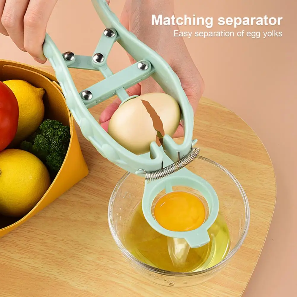 2Pcs/Set Modern Egg Clip  Manual Reusable Eggshell Cutter  Duck Egg Quick Opener