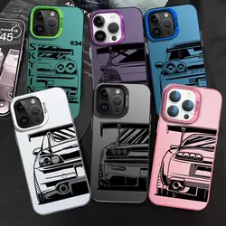 JDM Dream Car Phone Case for Mi 11 Lite 5G Xiaomi 12T 13T Pro Redmi K60 Ultra Poco F3 GT F4 X3 NFC X3 Pro X5 5G C50 C51