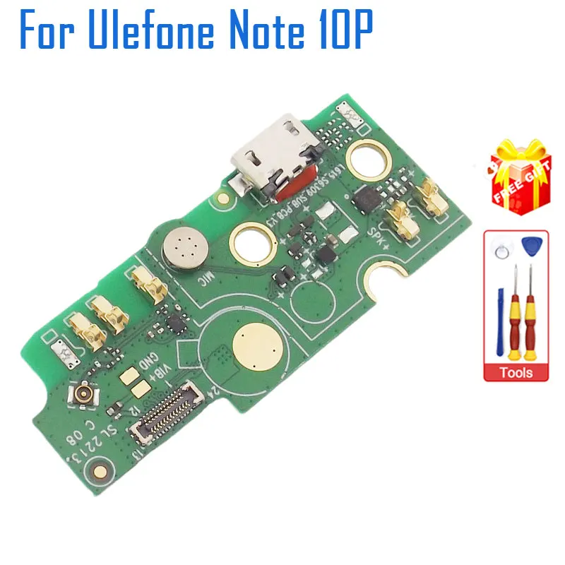 

New Original Ulefone Note 10P USB Board Base Charging Port Board With Microphone Accessories For Ulefone Note 10P Smart Phone