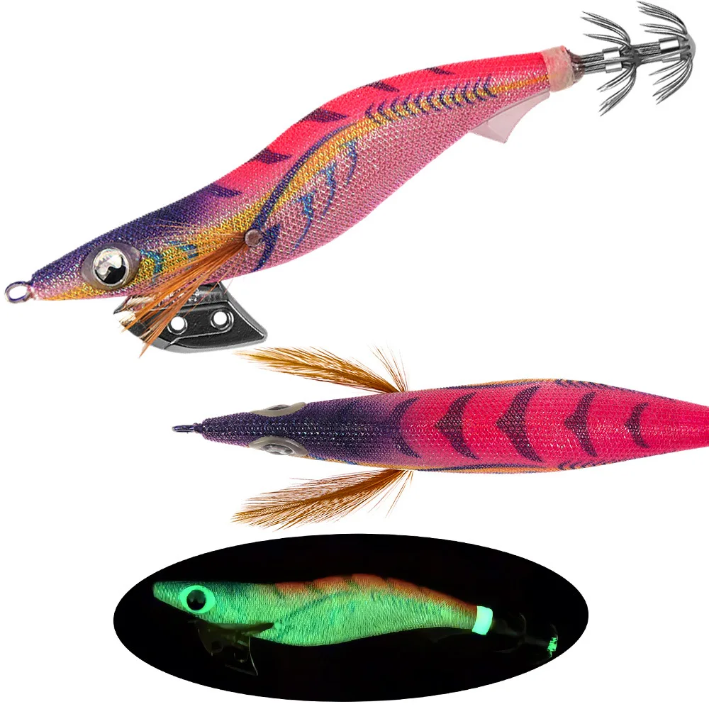 الحبار الطعم 13.5 سنتيمتر 20 جرام الحبار هوك الخشب الروبيان السحر الرقص الحبار الطعم نابض بالحياة محاكاة سيليكون الأخطبوط الطعم الثابت إغراء