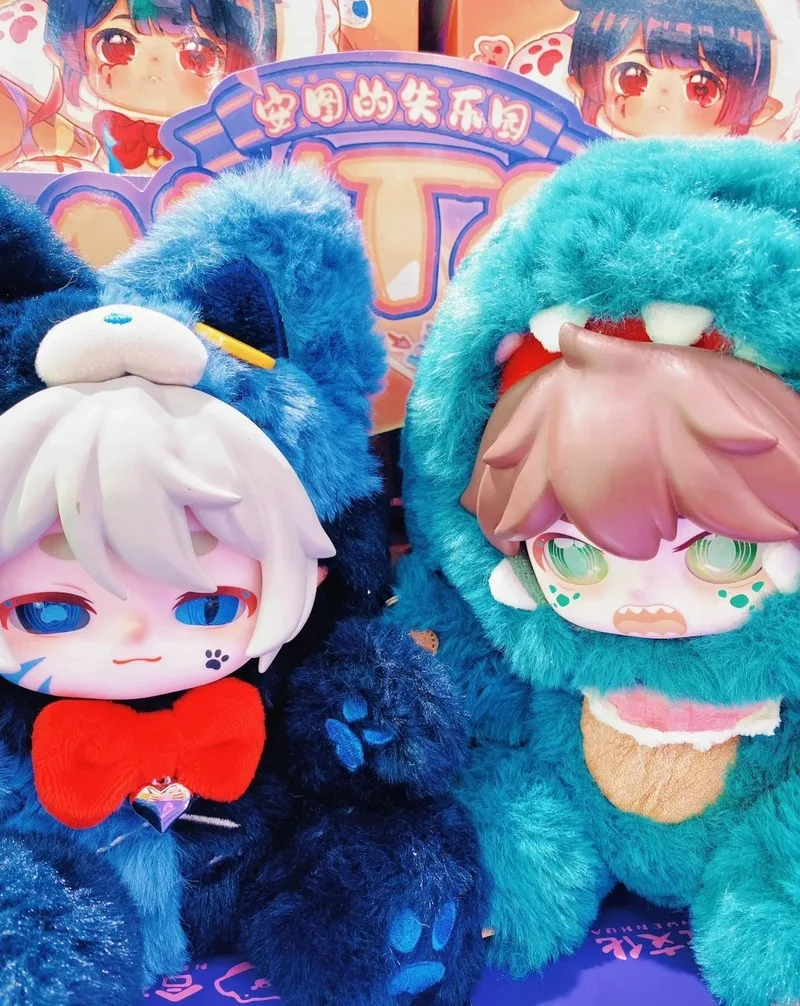 

In Stock ANTOO Lost Paradise Series Vinyl Plush Blind Box Handmade Ornament Collect Ornaments Birthday And Holiday Gift