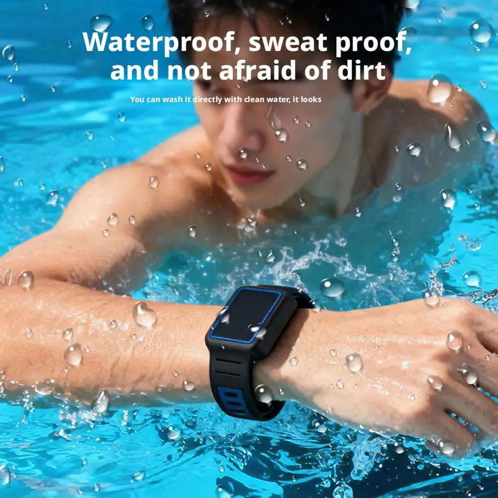 

For WHOOP 5.0 Sport Flex Magnetic Wristband Silicone Breathable Adjustable Wristbands Waterproof Replacement Sport Straps V9M6