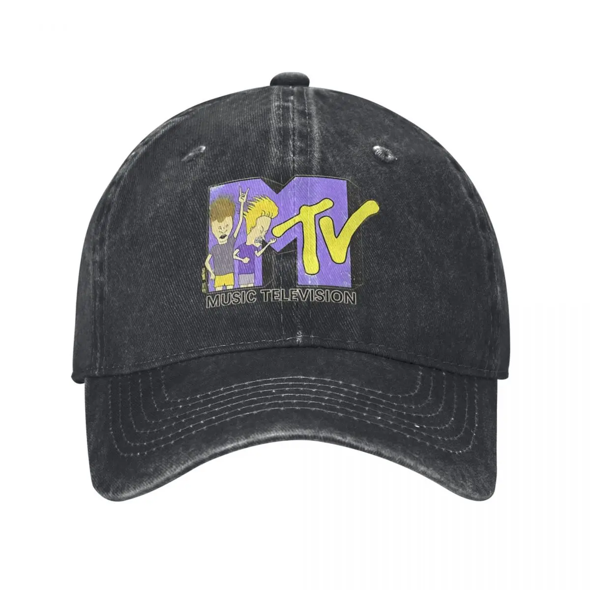 mtv-beavis-e-butthead-comedia-cartoon-denim-chapeu-duravel-para-todas-as-estacoes-bone-feminino-homem-verao