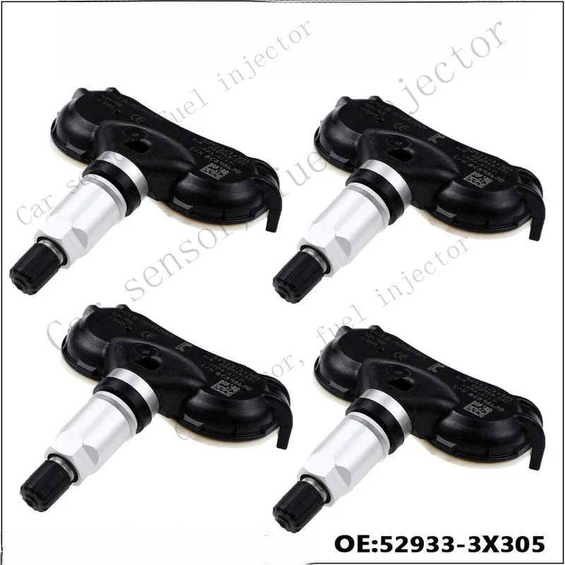 Q+ 4X TPMS Tyre Pressure Sensor For Hyundai Elantra IV V Kia Rio III Cerato III