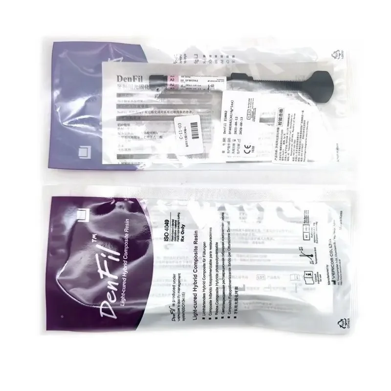 Denfilar Fluid/Solid Resin A1 A2 A3 A3.5 Dental Composite Light Curing Composite Resin Material Dental Laboratory