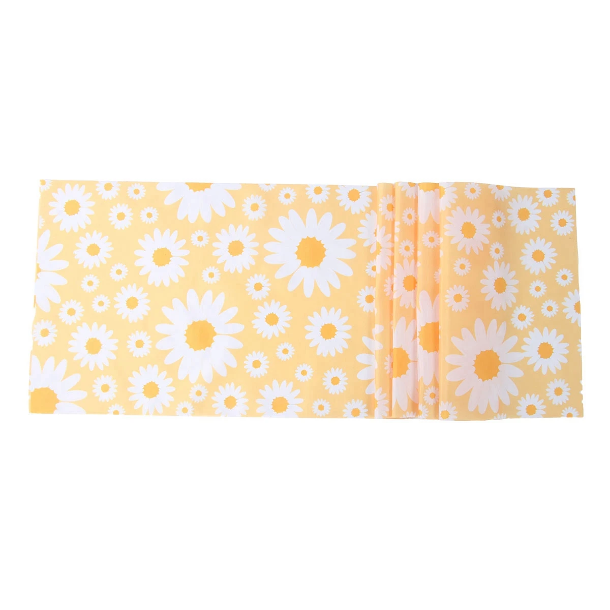 Giallo Daisy Flower Table Runner poliestere Pink Table Runner Party Dining tovaglietta Runner Home Kitchen Wedding Table Decor