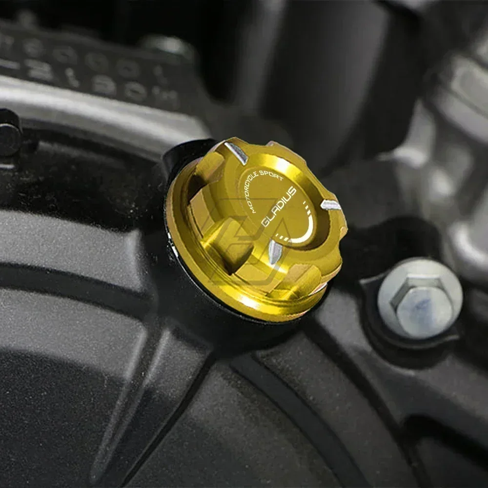 Für Suzuki Gladius 2009 2015-2018 Motorrad zubehör Motor einfüll deckel