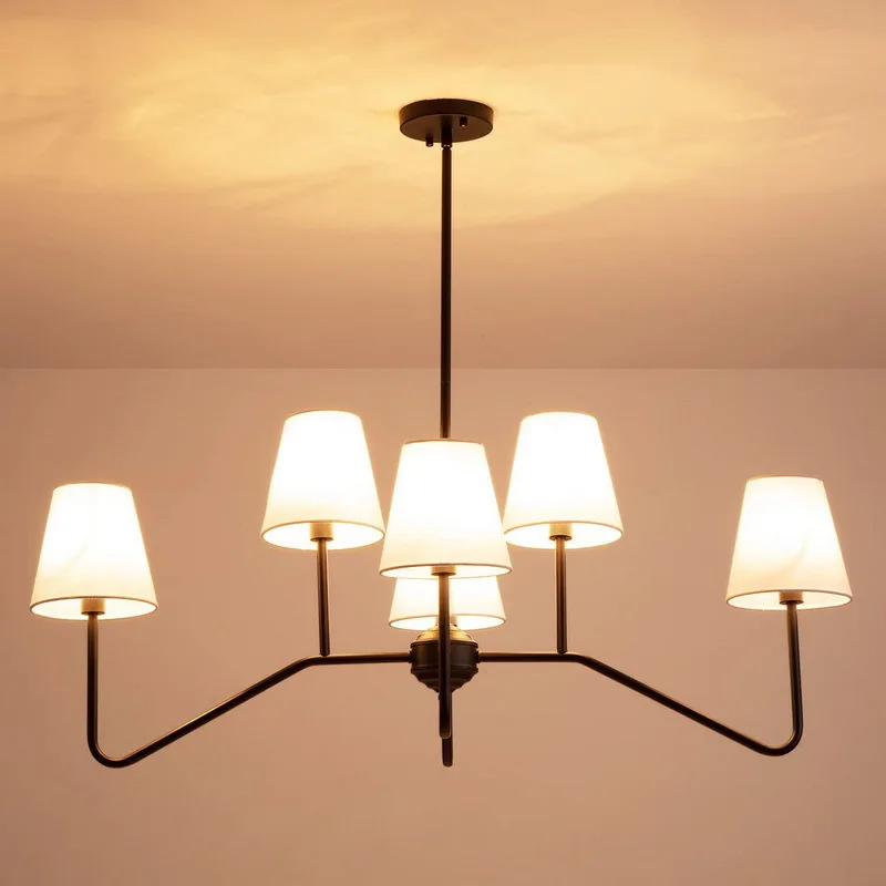 

Nordic Living Room Ceiling Chandelier for Bedroom Table Dining Corridor Pendant Lights Minimalist Art Lighting Lusters Fixture