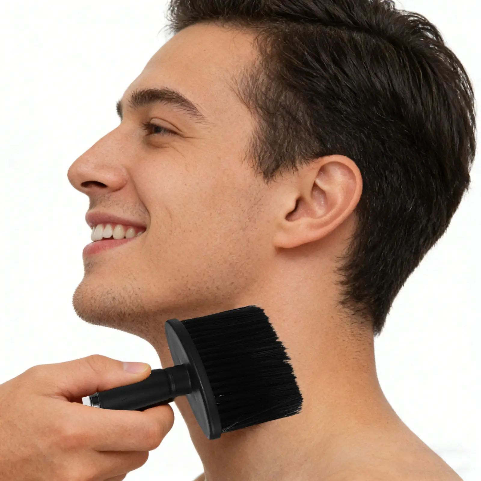 Barber Neck Duster Brush Soft Bristles Hair Removal Clipper Wall Mount Holder Organizer Professional Barber Station Hairdressing - view 6