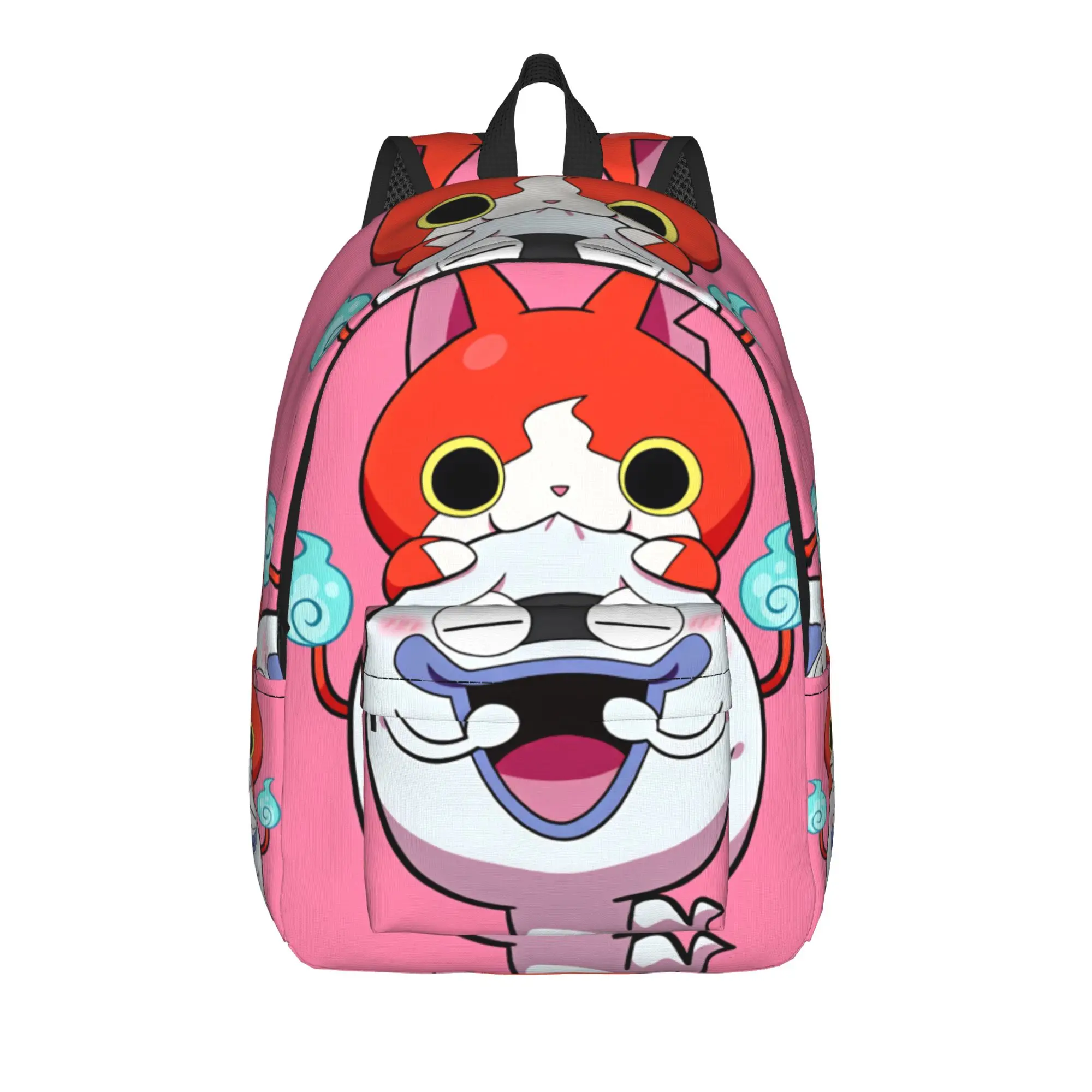 Yokai Watchs  Backpack  Women Men Polyester Outdoor Backpacks Big Elegant High School Bags Rucksack