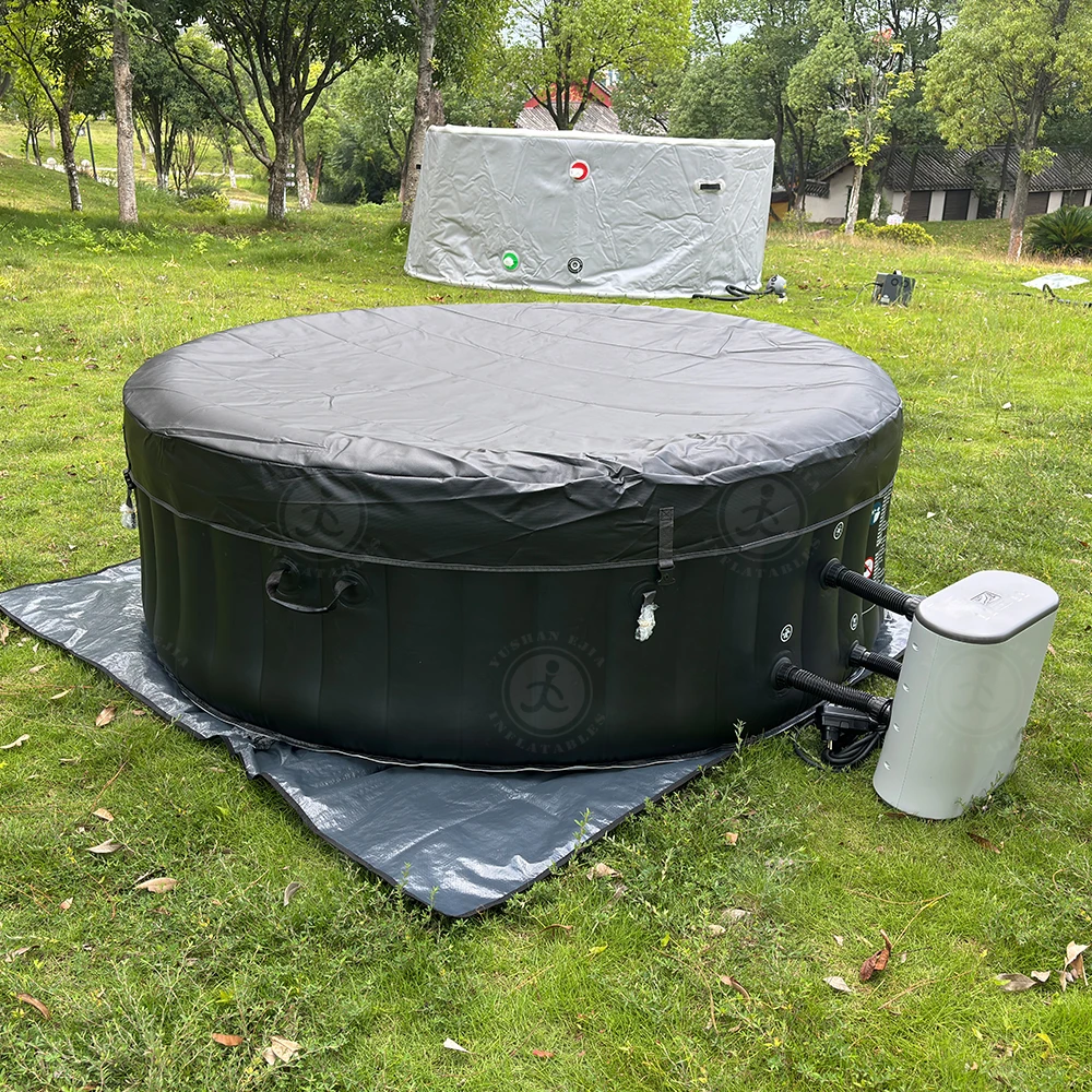 STLF 2025 جديد نفخ حوض سبا ساخن المحمولة في الهواء الطلق سبا حوض استحمام قابل للنفخ دوامة حوض سبا للبيع