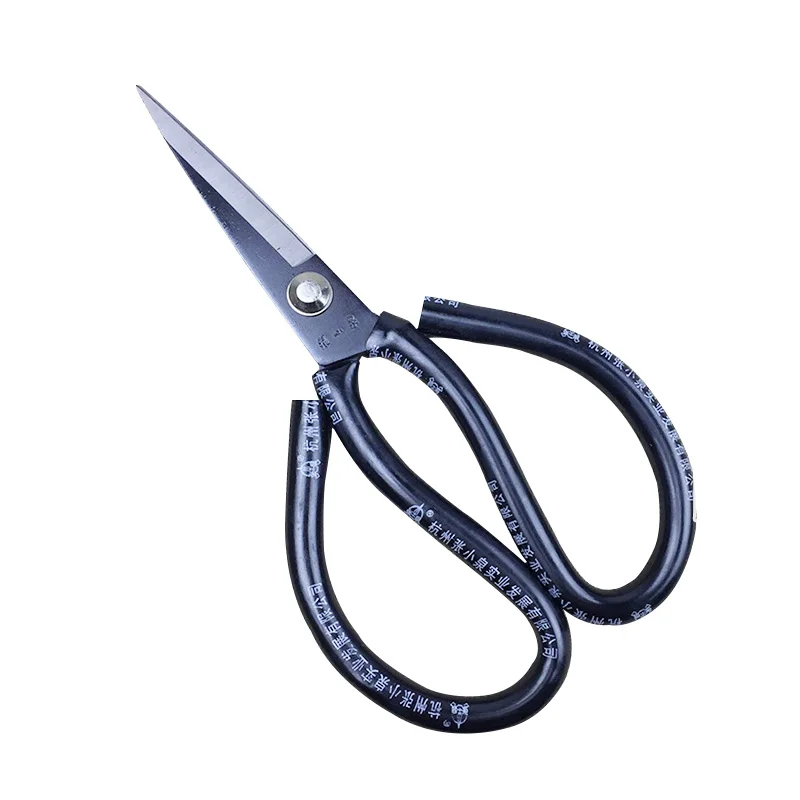 Kitchen Knife Wang Big Scissors Thread End Kitchen Industrial Tailor Household Carbon Steel Small Pointed Leather Iron Scissors