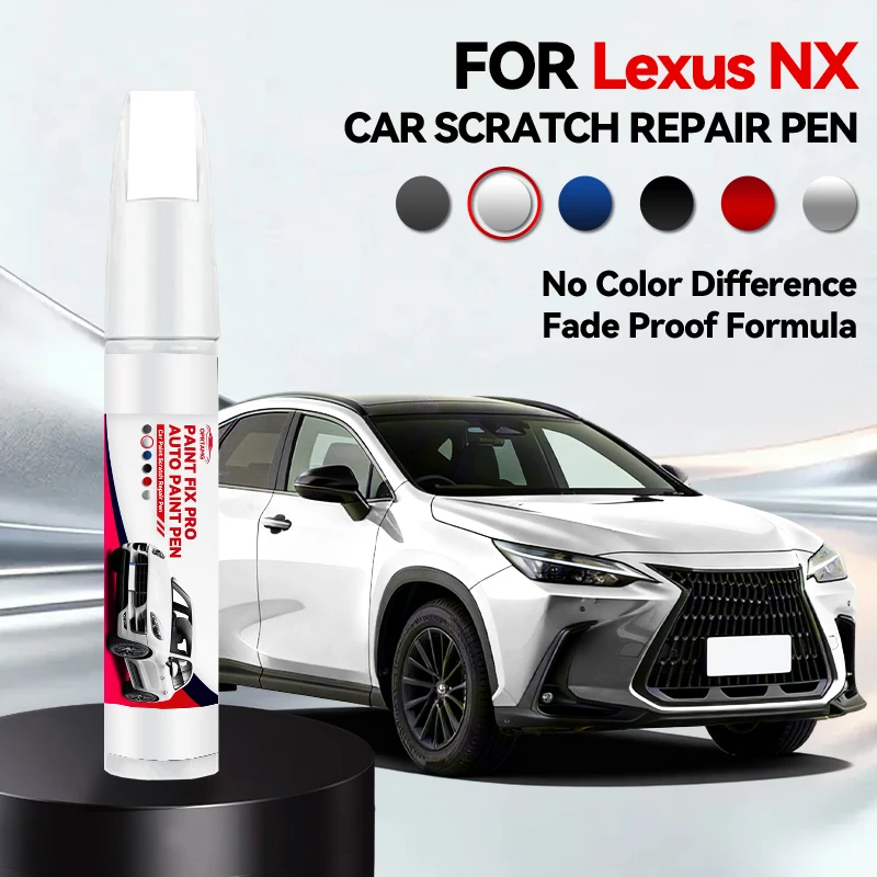 Para Lexus NX NX200 NX300 NX450 2014-2025 AG10 AZ20, Lápiz de Reparación de Pintura, Eliminador de Arañazos, Accesorios para Auto, Negro y Blanco