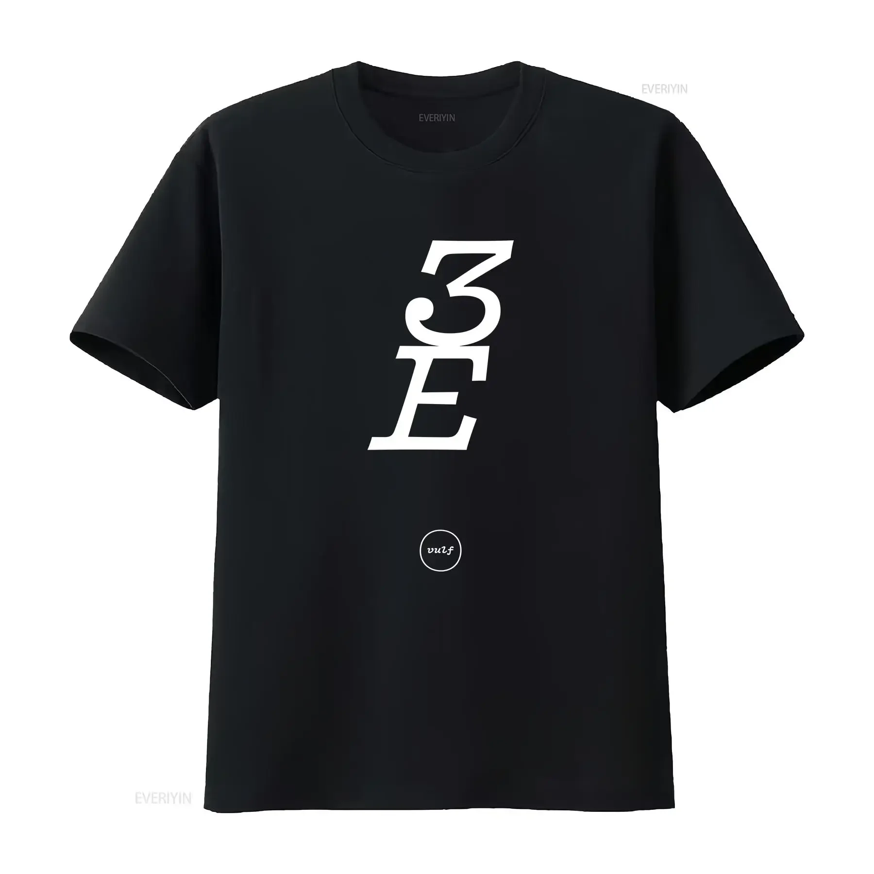 Camiseta Vulfpeck 3 on E VOSM vintage con gráfico lavado, elegante, elástica, transpirable, unisex, ropa de diseñador para hombre, streetwear