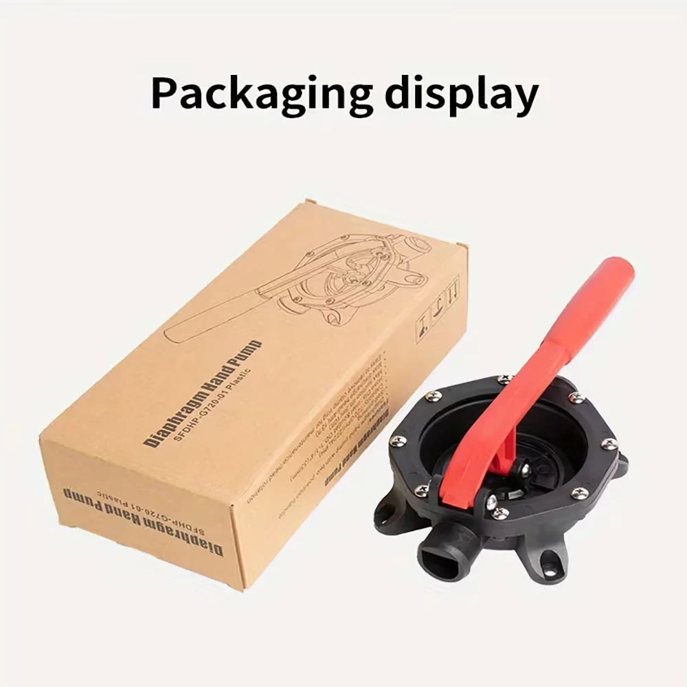 Manual Hand Diaphragm Pump for Marine Lifeboat Sewage Disposal Leak Proof with Hose