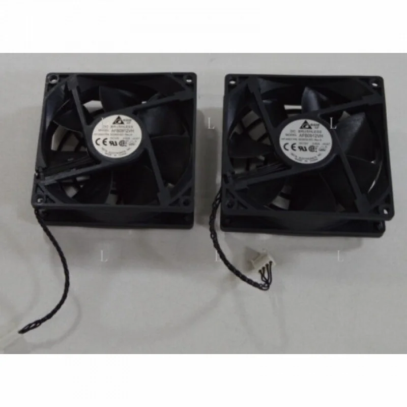 

L (Lot of 2) for Delta DC Brushless Cooler Cooling Fan AFB0912VH 4Pin 12V 0.60A