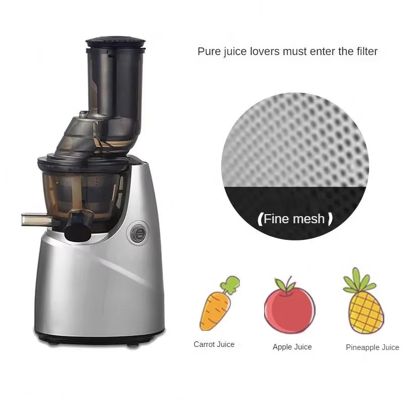 TEBAK منخفضة الضوضاء المشروبات الباردة مستخرج العصير عصارة البرتقال ماكينة صنع العصير البارد الفاكهة الطازجة استخراج الباردة الصحافة عصارة بطيئة