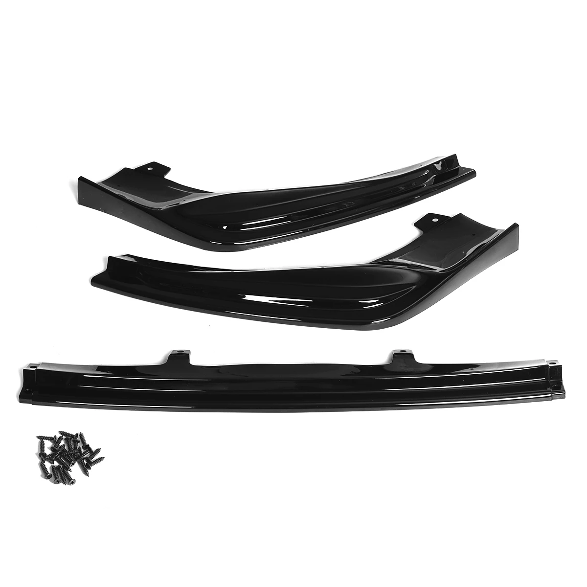 3Piece Car Front Bumper Splitter Lip Chin Spoiler Body Kit Diffuser Protector For Lexus IS250 IS350 IS300 F-Sport 2014 2015 2016