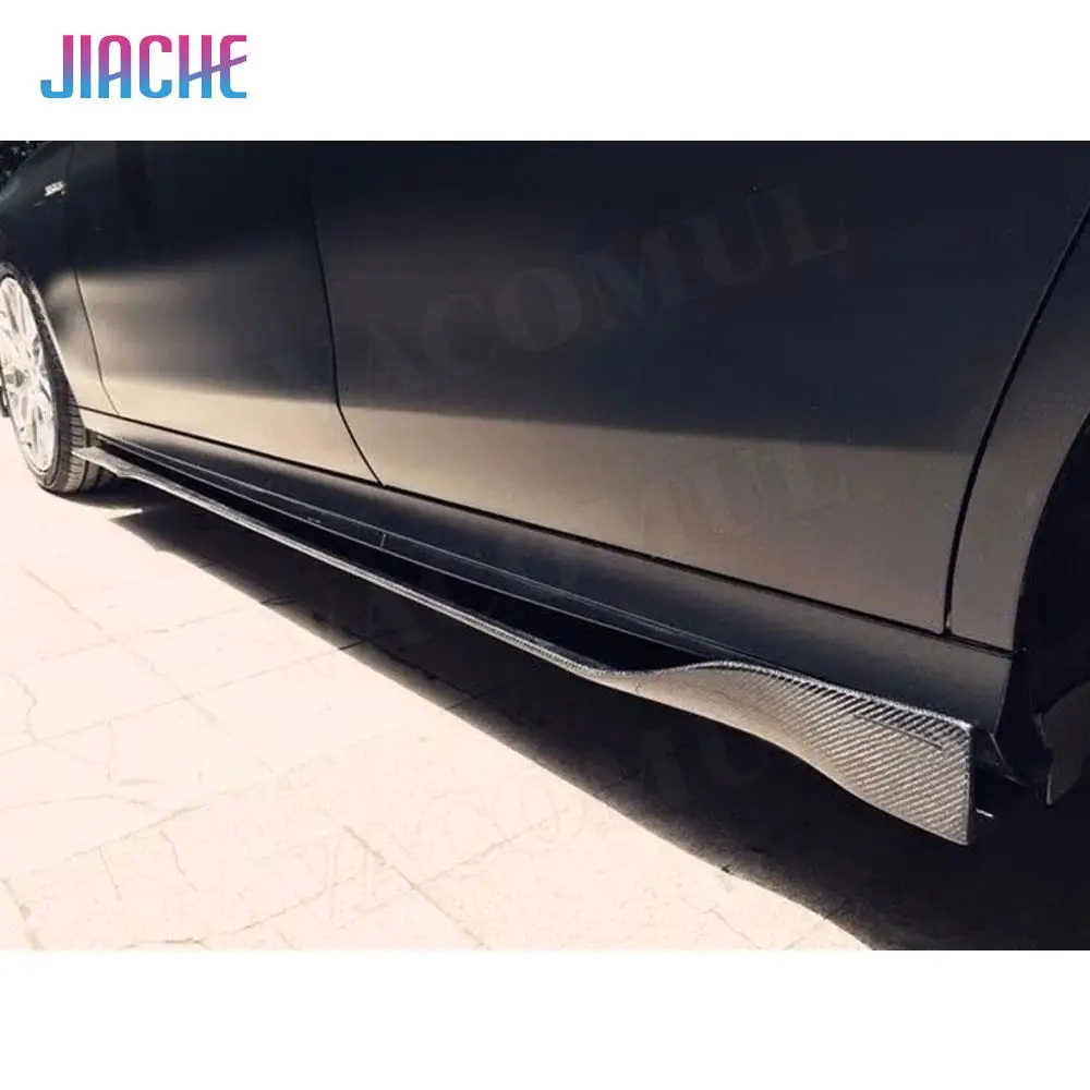 

For Benz E Class W213 E200 E300 E320 E63 AMG 2017-2019 Body Kits Carbon Fiber Front Bumper lip Rear Diffuser Spoiler Side Skirts