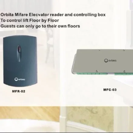 نظام التحكم في الوصول إلى المصعد لبطاقة المفتاح الذكية Orbita rfid