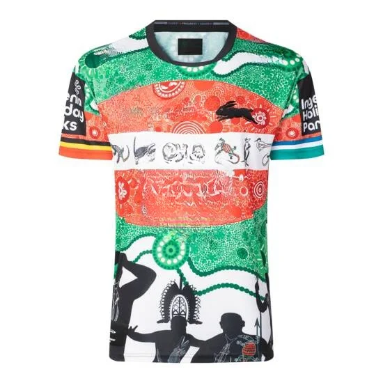 

2024 South Sydney Rabitos rugby team home and away men's jersey