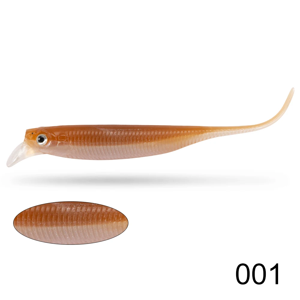 D1 Karpfen Angeln Weicher Köder Mit Lip 85mm 2,5g Drift Süßwasser Köder Leurre Souple Rolling Action Pesca schwarz Bass Barsch Tackle
