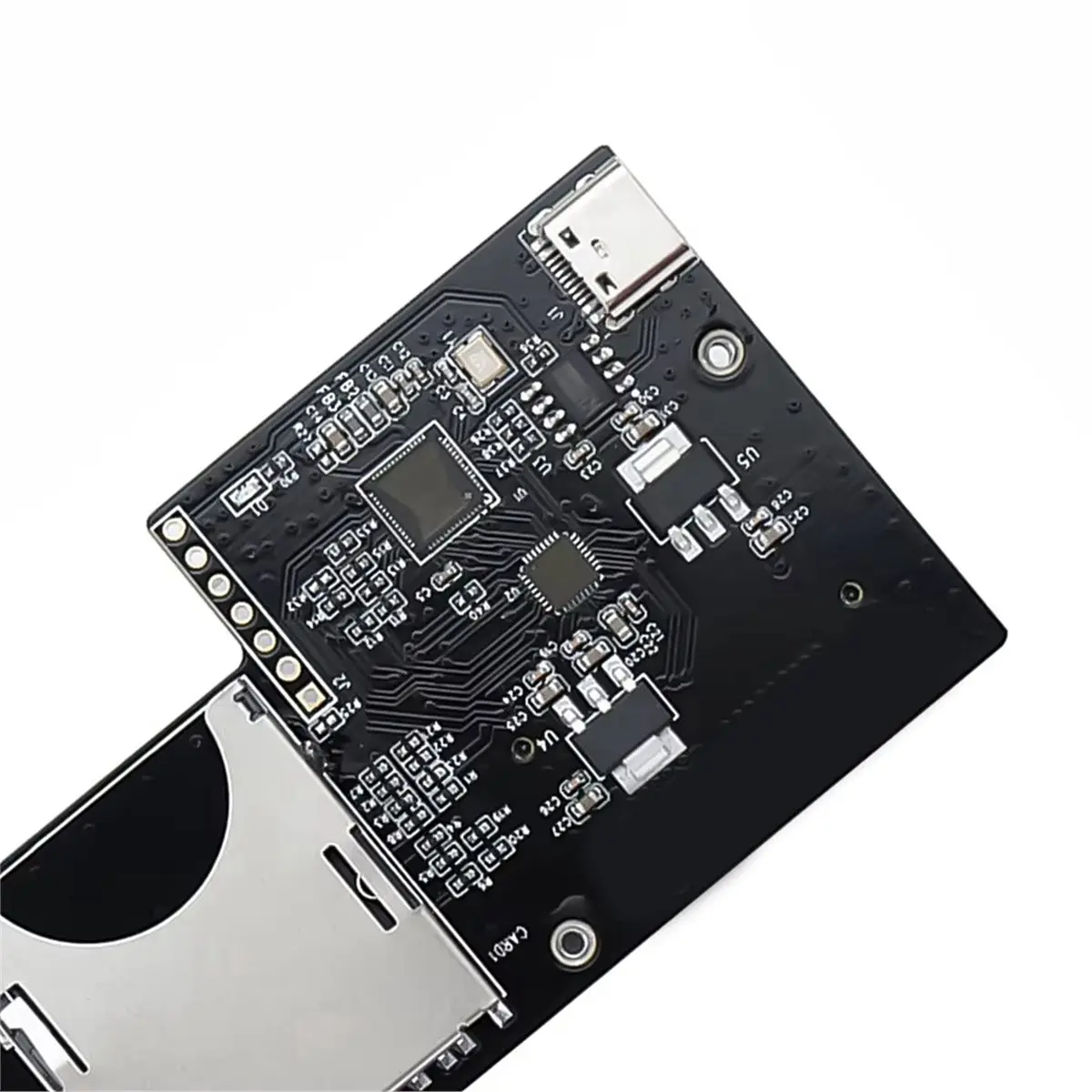 Promotion  V1.2 CD-ROM Emulator, Plug and Play Loader SD Loader, Card Plastic Adapter, Comes with 4 Screws