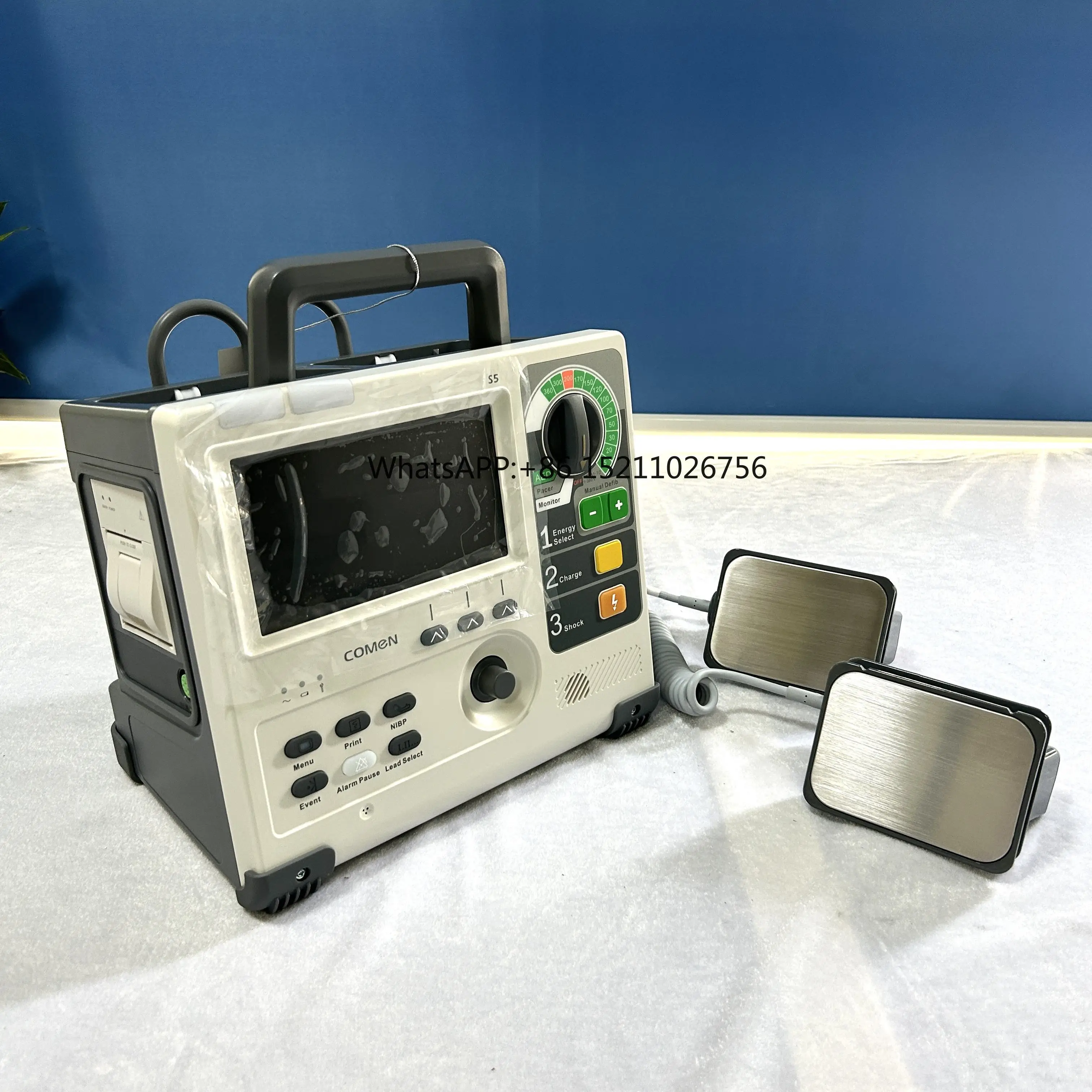 Semi-automatic External - S5 Comen - Training Touch Screen With ECG and SpO2 -