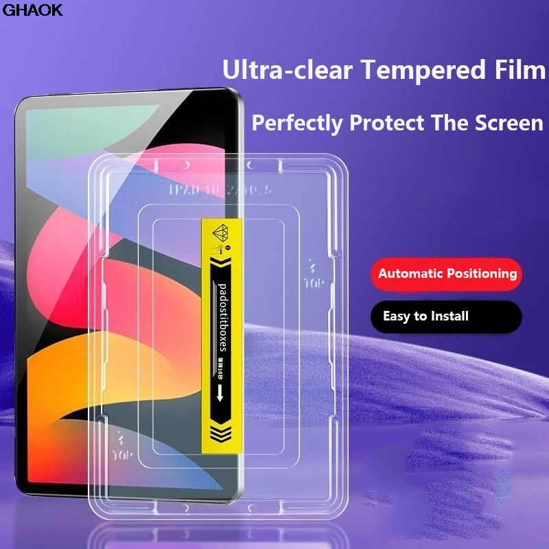 

2 шт., устойчивое к царапинам закаленное стекло для Lenovo Xiaoxin Pad 11 дюймов Pad Pro 12,7 дюйма, защитная пленка для экрана, простая в установке