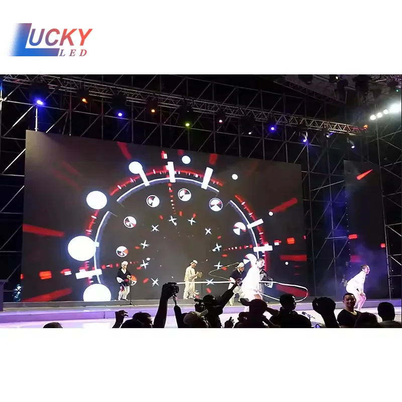 P2.9 P3.9 P4 Portable Church Stage Backdrop Led Screen Display P2 P4 P3 Outdoor Indoor Led Video Wall Screen