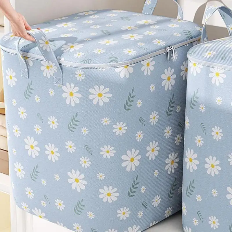 Extra Large Storage Box With Lid Modern Space Saving Design Durable For Clothes Bedding Home Organization Wardrobe Moving
