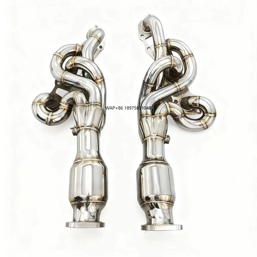 Customized Performance Exhaust Manifold Header for  for RCF 5.0 V8 2016-2020 Made of Durable Stainless Steel